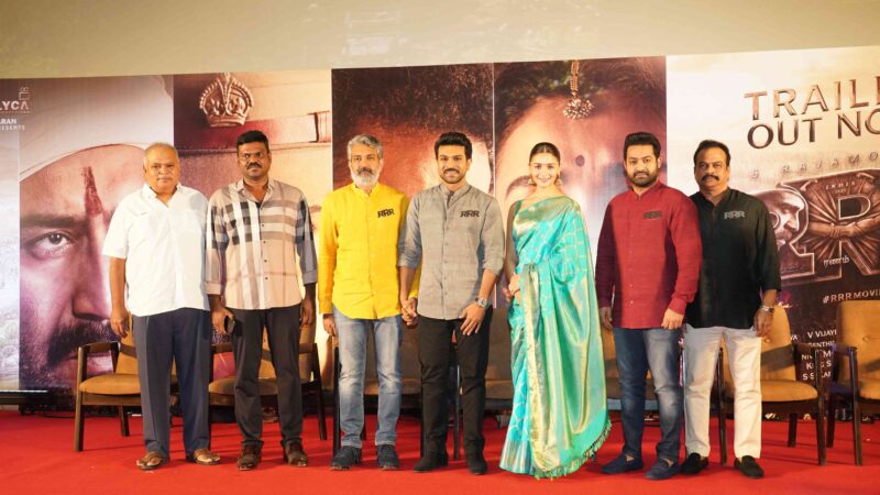 RRR Press Meet Stills