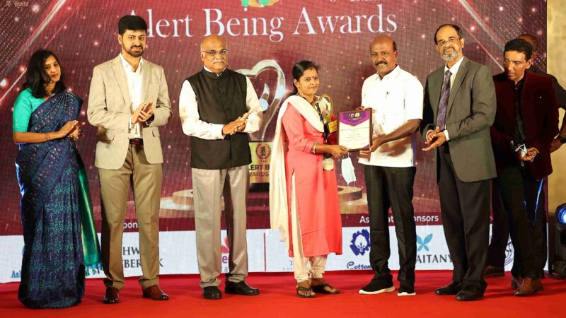 SUPERHEROES HONOURED AT 5TH EDITION OF ALERT BEING AWARDS .
