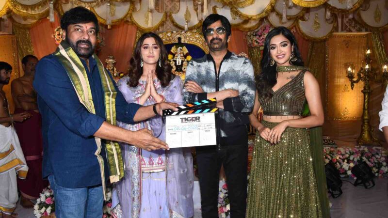 Tiger NageswaraRao Opening Ceremony Stills