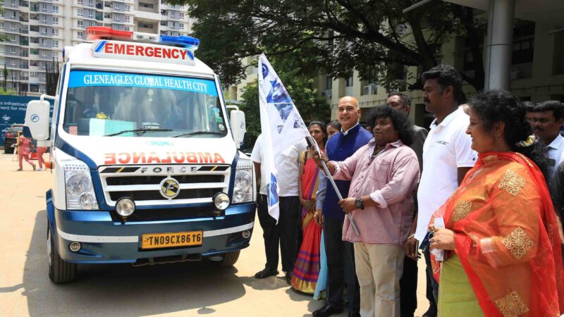 கிளெனீகல்ஸ் குளோபல் ஹெல்த் சிட்டி (GGHC) – ஒரு பிரத்யேக ஆம்புலன்ஸ் கண்காணிப்பு செயலியான MSIRENPILOT ஐ அறிமுகப்படுத்துகிறது!!