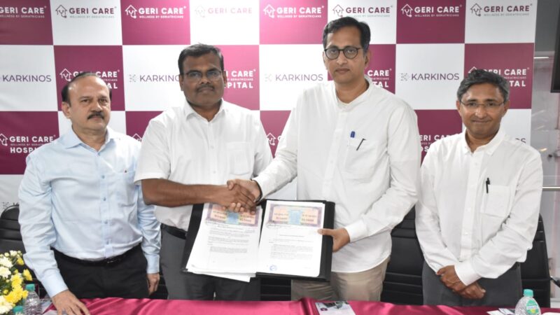 Karkinos Healthcare and Geri Care join Hands towards comprehensive cancer care services in Chennai.!