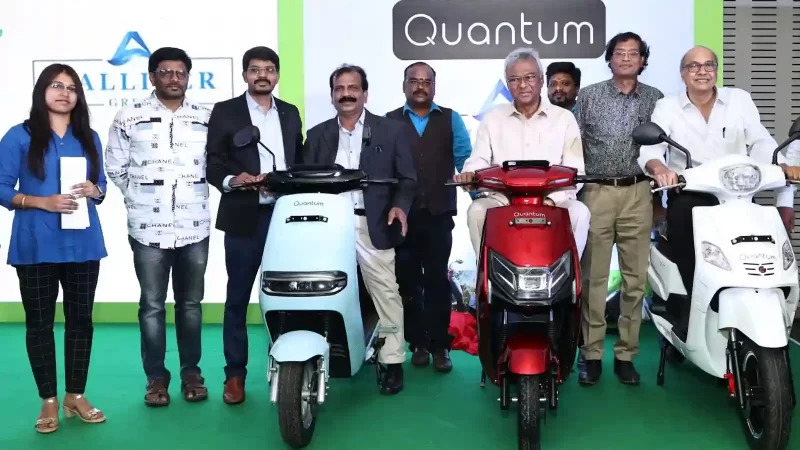 அதிகம் விற்பனையாகும் குவாண்டம் எலக்ட்ரிக் இரு சக்கர வாகனங்களை தமிழகத்திற்கு கொண்டு வருகிறது, கேலிபர்!