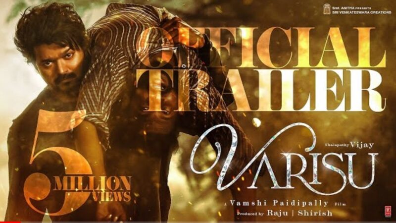 Varisu – Official Trailer | Thalapathy Vijay | Rashmika | Vamshi Paidipally | Dil Raju | S.Thaman