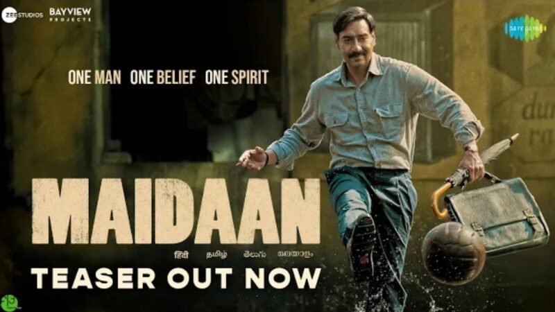 Maidaan | Official Teaser | Ajay Devgn | Amit Sharma | Boney Kapoor | A.R. Rahman | June 23