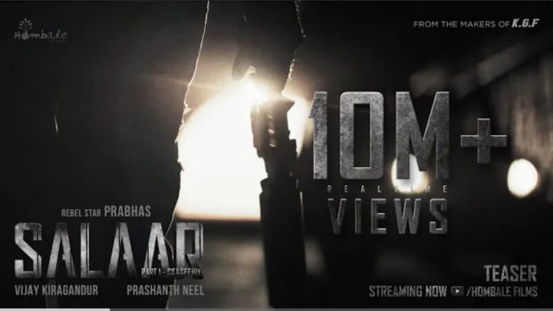 Salaar Teaser | Prabhas, Prashanth Neel, Prithviraj, Shruthi Haasan, Hombale Films, Vijay Kiragandur