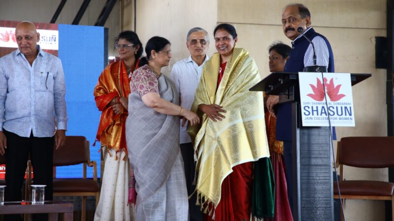 தேசிய மதிப்பீடு மற்றும் தரச்சான்றிதழ்களுக்கான ஆய்வில், ஸ்ரீ சங்கர்லால் சுந்தர் பாய் சசுன் ஜெயின் மகளிர் கல்லூரி 3.64 மதிப்பெண் பெற்று A++ என்ற உயர்தர சான்றிணை பெற்றது!