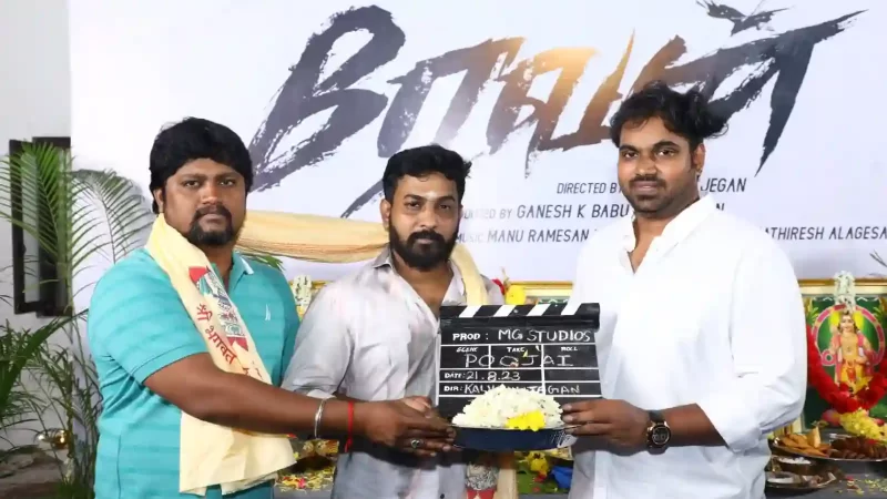 டாடா புகழ் இயக்குநர் கணேஷ் K பாபு திரைக்கதையில் உருவாகும் புதிய திரைப்படம் “ரேவன்” !!