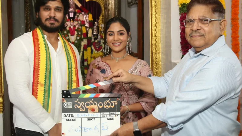 Swayambhu Movie Launched Stills.