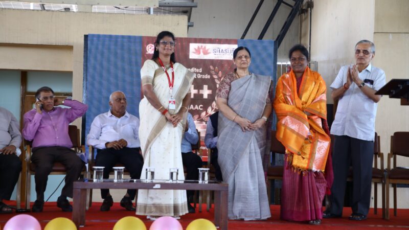 Shri Shankarlal Sundarbai Shasun Jain College for Women, T.Nagar, Chennai has received the highest grade of ‘A++’ by the National Assessment and Accreditation Council (NAAC).!