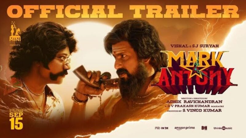 Mark Antony (Tamil) Official Trailer | Vishal | SJ Suryah | GV Prakash | Adhik | S.Vinod Kumar