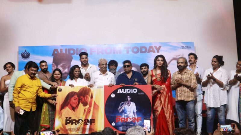 THE PROOF Audio Launch Stills