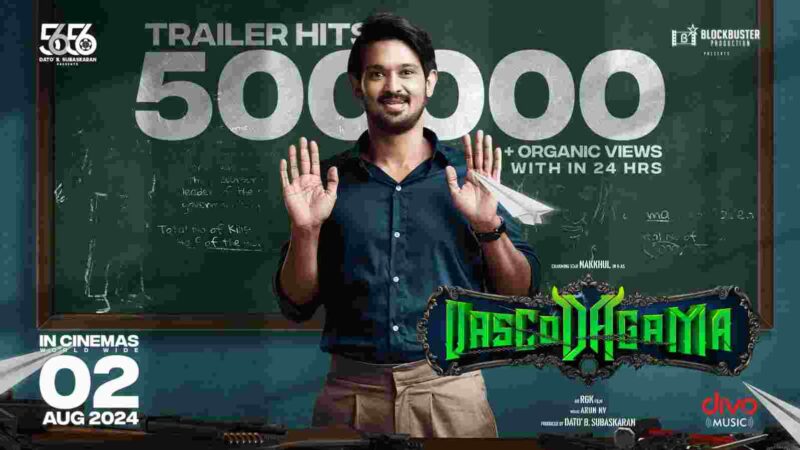 VascoDaGama Official Trailer | Nakkhul | Arthana Binu | RGK | KS Ravikumar | Muniskanth