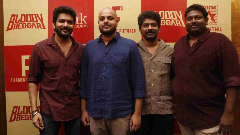 Bloody Beggar Movie Pre Release Event Stills.