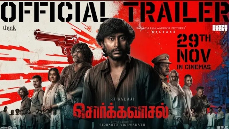 Sorgavaasal – Trailer | RJ Balaji | Selvaraghavan | Sidharth Vishwanath | Swipe Right Studios