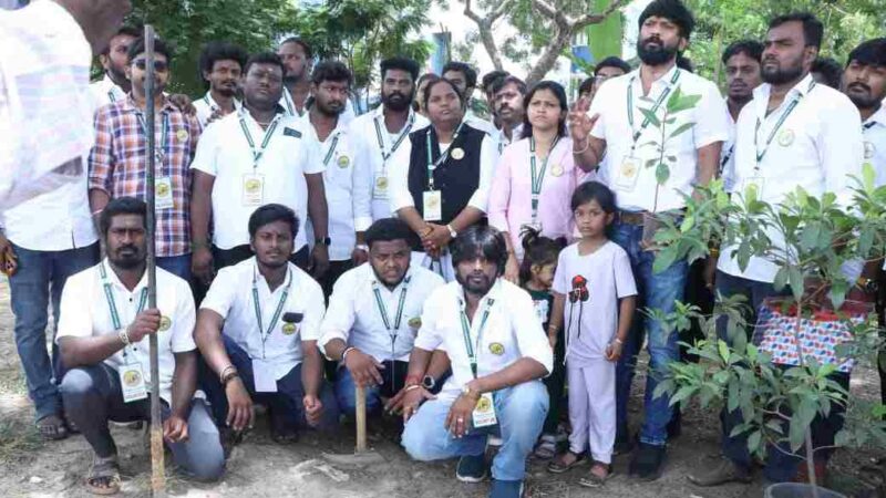 ஆறு மாதங்களில் தமிழ்நாடு முழுக்க 25,000 மரக்கன்றுகள் நடும் நடிகர் சௌந்தரராஜா !