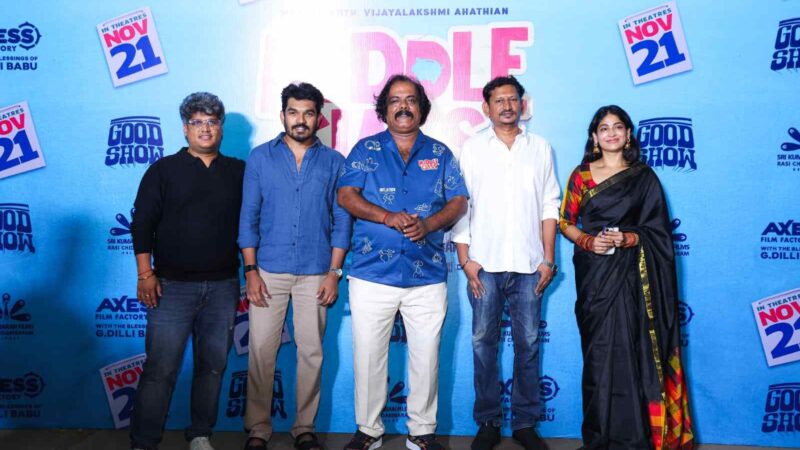 “Middle Class” Trailer Launch Stills.