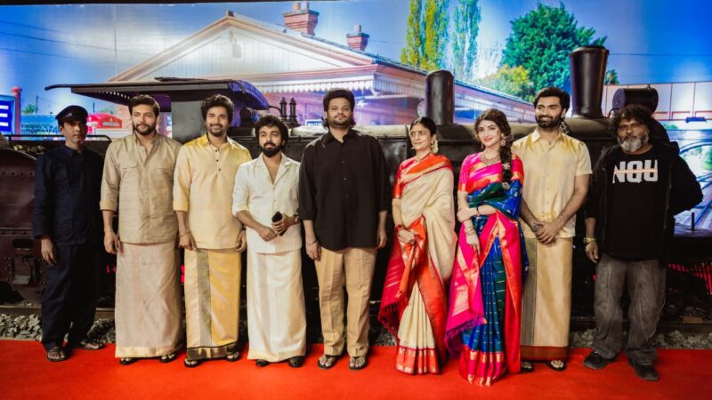 நடிகர்கள் சிவகார்த்திகேயன், ரவிமோகன், அதர்வா முரளி, ஶ்ரீலீலா நடிப்பில் ‘பராசக்தி’ திரைப்பட உலகை அறிமுகப்படுத்தும் விழா !!