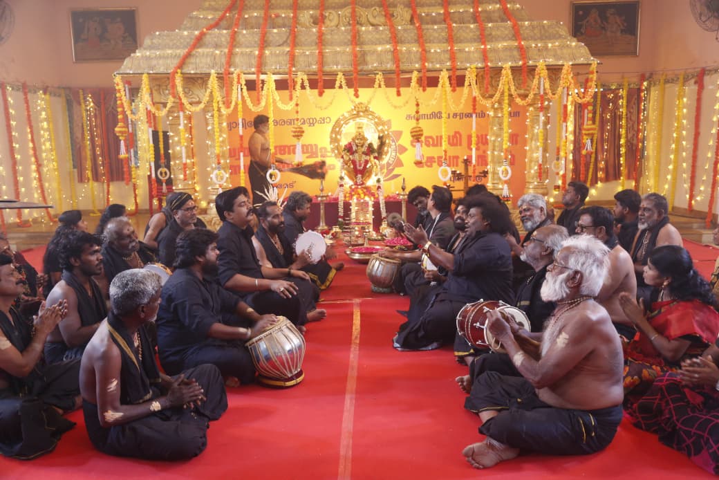 Yeri Vanthom Ayyappa 1st single from Yogi Babu’s next release Sannidhanam (P.O), strikes a spiritual chord!