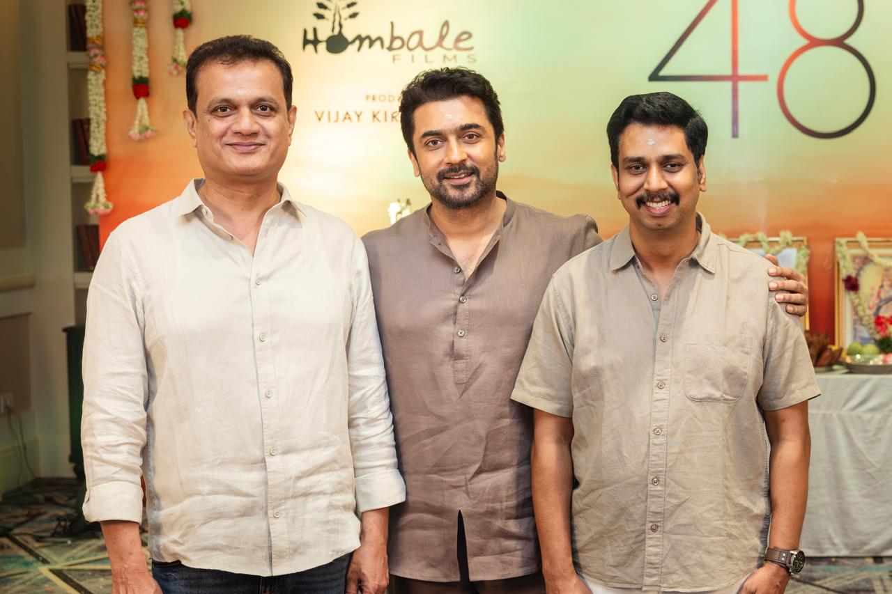 Hombale Films’ S-48: ‘The One’ Suriya and Director T.J. Gnanavel Join Forces for a Powerful New Film!