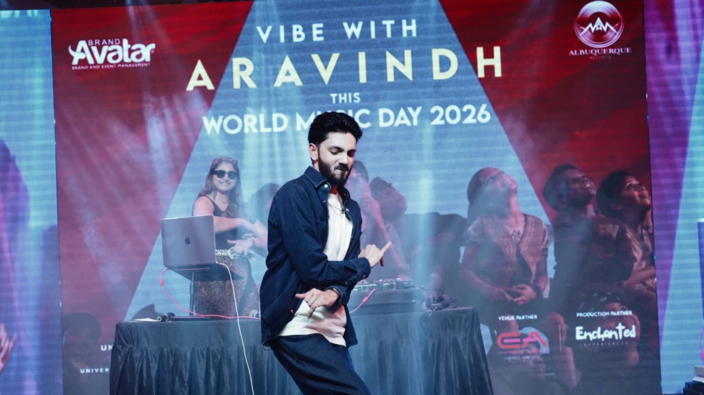 Over 15,000 Fans Celebrate Rockstar Anirudh at Vibe With Aravind on World Music Day !
