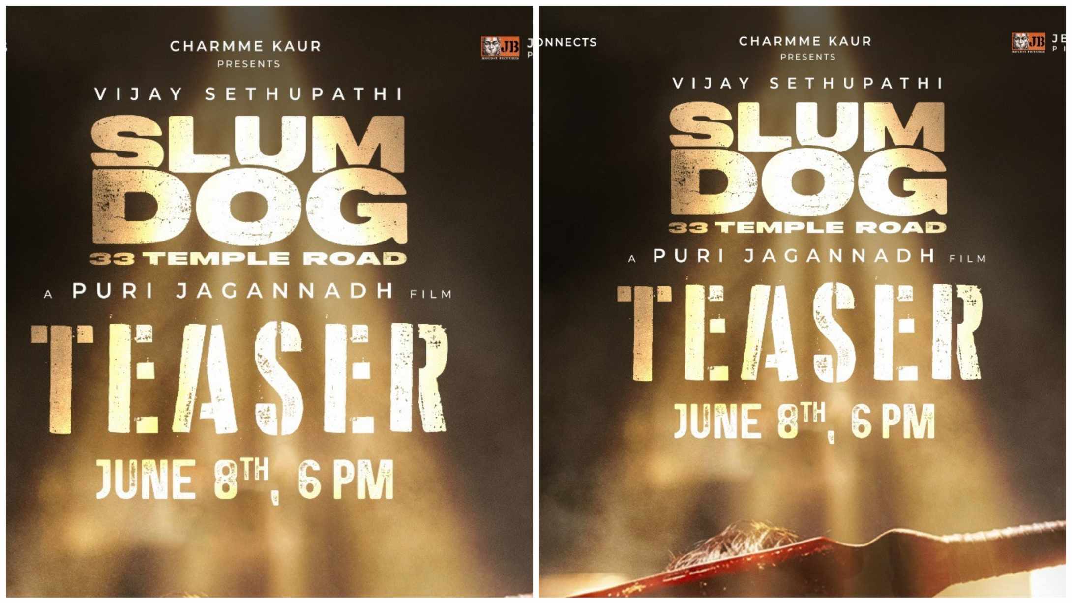Nakkal Selvan Vijay Sethupathi, Puri Jagannadh’s Highly Anticipated Action-Drama Slum Dog Teaser Launching On June 8th!