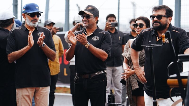 R. Madhavan Unveils Trailer of “GDN” in Spectacular Style at Kari Motor Speedway, Coimbatore !
