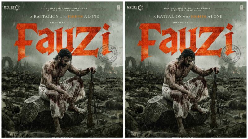Rebel Star Prabhas, Creative Director Hanu Raghavapudi, Prestigious Banner Mythri Movie Makers, T Series Presents’ Most-Awaited Pan India Project Fauzi Releasing Worldwide On December 3rd, Epic Release Date Poster Presents Prabhas In Never-Seen-Before Avatar !