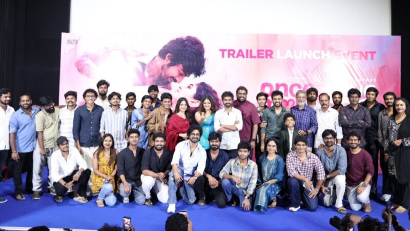 ‘Once More’ Movie Trailer Launch Stills