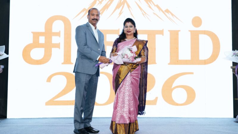 Celebrating Tamil Excellence in Arabia: MLA Leema Rose Unveils “Top 100 Tamil Leaders in Arabia” at Sikaram 2026 in Dubai !