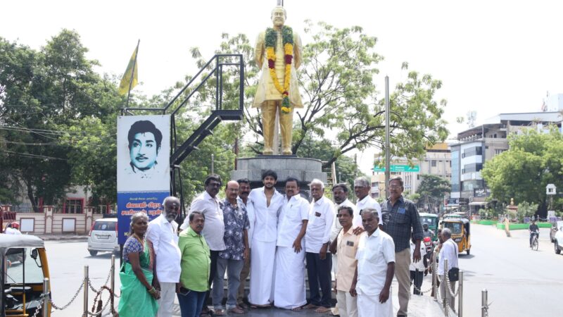 Madurai Showers Love on Dhaarshan Ganesan; Expectations Soar for ‘Lenin Pandian’!
