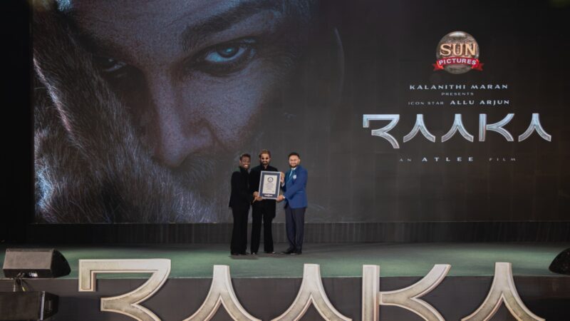 Indian Cinema Makes History! ‘RAAKA’ Achieves Guinness World Record in Motion Capture !