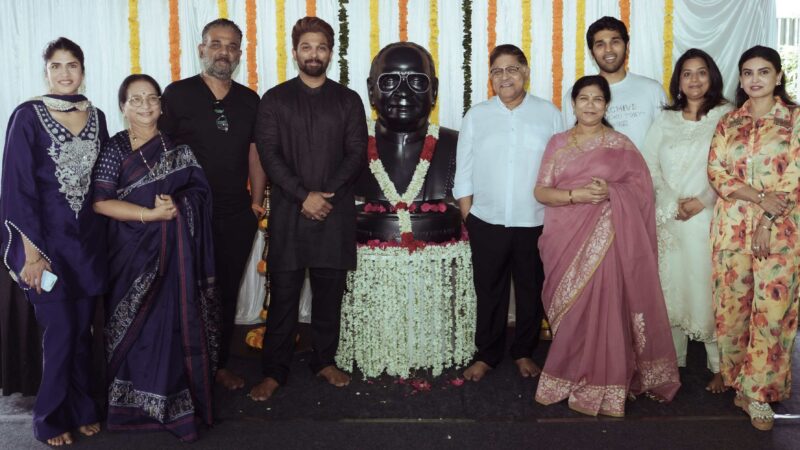 தாத்தாவின் பிறந்தநாளில் புதிய அத்தியாயம்… ‘ICONZA’ என்ற புதிய அலுவலகத்தைத் திறந்த நடிகர் அல்லு அர்ஜுன்!