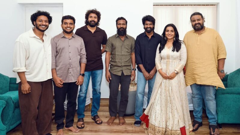 Actor Sivakarthikeyan Claps for Soori’s Next! Mythri Movie Makers’ ‘Soori 7’, Directed by ‘Ayalaan’ Fame Ravikumar, Launched in Grand Style !