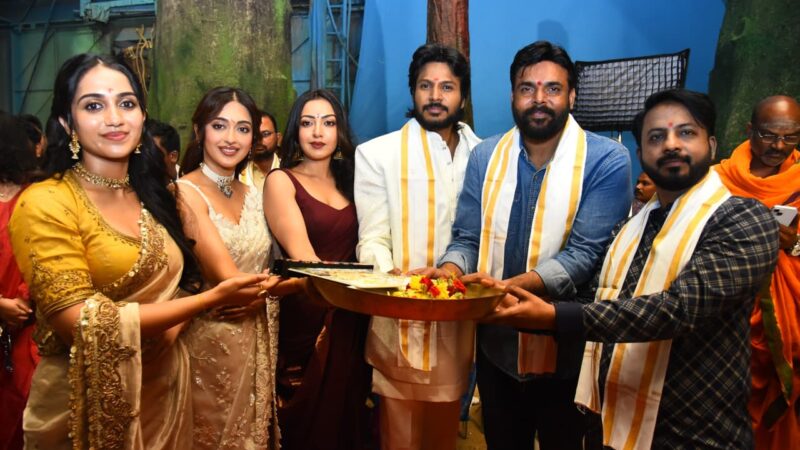 அரசர்கள்… மாயாஜாலங்கள்… மர்மங்கள்! நடிகர் சந்தீப் கிஷனின் பிரம்மாண்ட பான்-இந்தியா திரைப்படம் ‘கரிகாலா’ பூஜையுடன் தொடங்கியது!